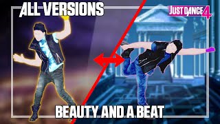 JUST DANCE COMPARISON  BEAUTY AND A BEAT  CLASSIC X BATTLE [upl. by Kassia]