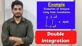 Evaluation of Double Integral using Polar Coordinates L46TYBSc  Double Integration ranjankhatu [upl. by Ennasor903]