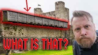 Why does CAERPHILLY CASTLE have these Full tour and exploration [upl. by Eihpos]