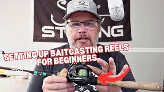 How To Set Up A Baitcasting Reel Easy amp Fast For Beginners [upl. by Novikoff130]