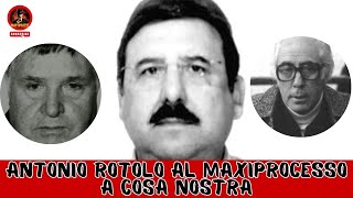 Antonio Rotolo al maxiprocesso a Cosa Nostra [upl. by Ysnap]