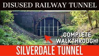 Silverdale Tunnel Explore amp Walkthrough Disused Railway Walk [upl. by Reena871]