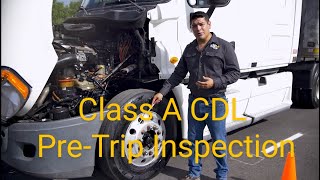 Class A CDL PreTrip Inspection [upl. by Sletten]