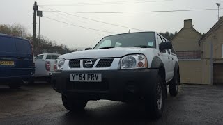 2004 NISSAN NAVARA 4x4 D22 PICKUP TRUCK REVIEW [upl. by Odawa680]