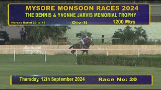 Race No 6 The Dennis amp Yvonne Jarvis Memorial Trophy DIV  2 [upl. by Rorke]