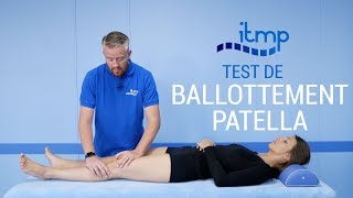 Test de Ballottement de la Patella [upl. by Ahseret]