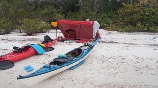 What Gear to Take While Kayak Camping  How to Pack a Kayak and Set up Camp on a Beach [upl. by Ellinehc]