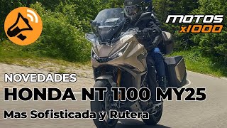 Nueva HONDA NT1100 2025 Más Sofisticada y Dinámica  Motosx1000 [upl. by Babbie]