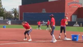 All Access Softball Practice with Mike Candrea  Clip 1 [upl. by Leiad147]