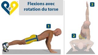 Pompes avec rotation [upl. by Rand]