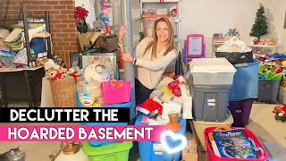 Hoarders ❤️ Declutter amp Organize the Basement Part 4  Clutter Free 2023 [upl. by Elay]