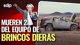 ACCIDENTE 🚗 del equipo del payaso BRINCOS DIERAS 🤡 MUEREN 2 integrantes de seguridad 😞 [upl. by Annahsed519]