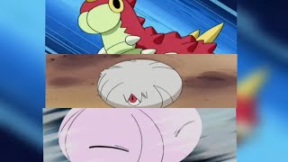 Jesse and May Wurmple evolve Into silcoon [upl. by Lertnek]