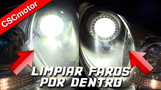 Limpiar faros por dentro muy fácil  Consejos [upl. by Joannes]