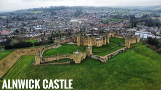 Alnwick Castle Flyover [upl. by Caasi]