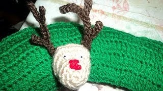 ADORNOS NAVIDEÑOS A CROCHET RENOS TEJIDOS A GANCHILLO  Labores Angélika [upl. by Douglas]