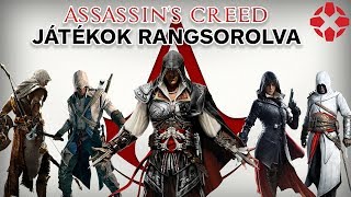 Assassins Creedjátékok a legrosszabbtól a legjobbig [upl. by Virgin150]