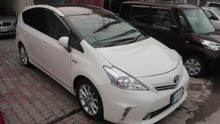 Toyota Prius Alpha Panoramic Moonroof  Detailed Review  Price Specs amp Features [upl. by Bowles]