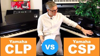 Yamaha CLP vs CSP What are the differences  Which piano should I buy [upl. by Neyr151]