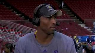 Kobe Bryant Talks About Winning His 4th NBA Championship [upl. by Nednyl]