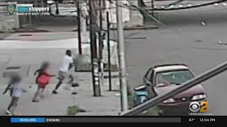 Attempted Kidnapping Caught On Video In Queens [upl. by Etakyram887]