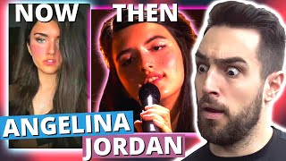 ANGELINA JORDAN PERFORMING  GOODBYE YELLOW BRICK ROAD  Reaction [upl. by Haodnanehs410]