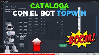 🔥CATALOGA de Manera EFECTIVA con el Bot TOPWIN para Opciones Binarias IQ OPTION 2022 [upl. by Tehr16]