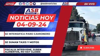 🔴EnVivo Se intensifica paro camionero se suman taxis Fiscalia interviene suben alimentos [upl. by Eitsim211]