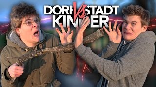 KINDER VOM DORF vs KINDER AUS DER STADT  Joeys Jungle [upl. by Lawford]