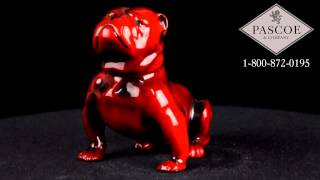 Royal Doulton Animal Figurine Seated Bulldog Flambe 38 [upl. by Leachim]