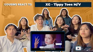 COUSINS REACT TO XG  Tippy Toes Official Music Video [upl. by Octavla]