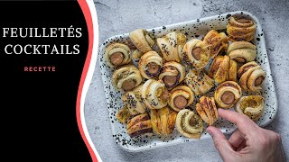 Recette Vegan  Feuilletés Cocktails [upl. by Kienan649]