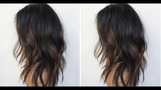 How to cut Easy Long Layered Bob Lob Haircut for women  Layered Cutting Techniques [upl. by Kieger236]