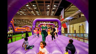 InflataCity  Worlds Largest Indoor Inflatable Event Happening in Qatar [upl. by Janna]