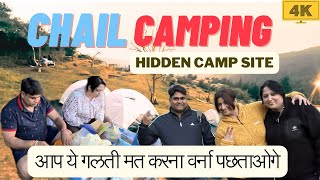 Best Camping Place in Himachal  Chail Himachal Pradesh Camping  Jungle Camping  camping youtube [upl. by Aneleiram926]