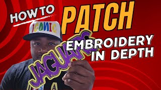 New Embroidery Design 2023 Making Patches with clean outline in depth [upl. by Meridith]