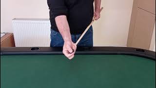 Longoni Rubber Grip Billiard Cue Installation [upl. by Jeggar]