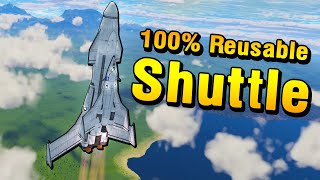 KSP The ULTIMATE Space Shuttle  100 Reusable [upl. by Airam740]