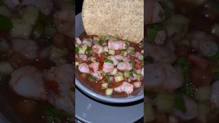 Ceviche de camarón SUSCRÍBETE❤️amiestilo algorico camarones ceviche [upl. by Hellman529]