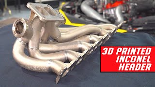 Turbo Manifold 3D Printed from Inconel Powder [upl. by Kevina]