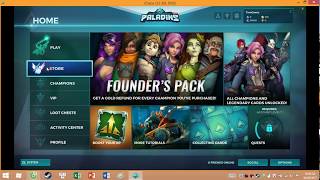 How to redeem code in Paladins [upl. by Rather]