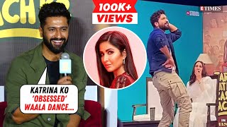 Vicky Kaushal REVEALS Katrina Kaifs REACTION To Obsessed VIRAL Video Actor BLUSHES [upl. by Heurlin825]