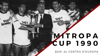 1990 – Bari al centro d’Europa – La vittoria della Mitropa Cup [upl. by Ahtrim]