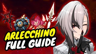 Arlecchino FULL GUIDE but in Razor Language  Genshin Impact [upl. by Albric533]