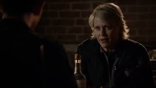 Liz Knocks Out Markos Markos Grabs Her  The Vampire Diaries 5x22 Scene [upl. by Amyas]