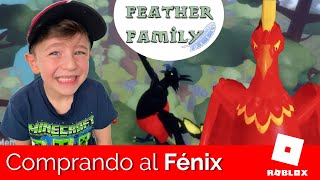 Feather family Roblox Fenix 🔥 🔥 🔥Echamos Fuego con Fenix Feather Family Fenix Roblox Aves [upl. by Netsriik]