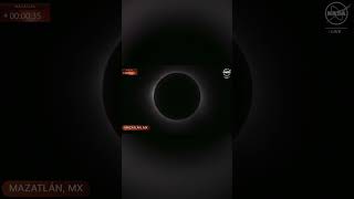 Total eclipse in Mexico [upl. by Drusilla]