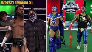 Rey Mysterio amp Dragon Lee vs Santos Escobar amp Dominik At WWE WrestleMania 40  WWE 2K24 [upl. by Muns579]