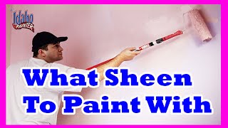 What Is The Best Paint Sheen To Use Flat Satin or Semigloss [upl. by Yereffej872]