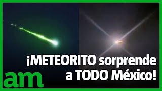 ¡METEORITO sorprende en LEÓN y en otras partes de MÉXICO [upl. by Trudey]